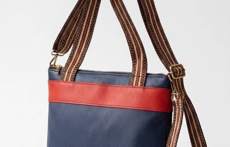 Tracolla “Navy & Stripes”
