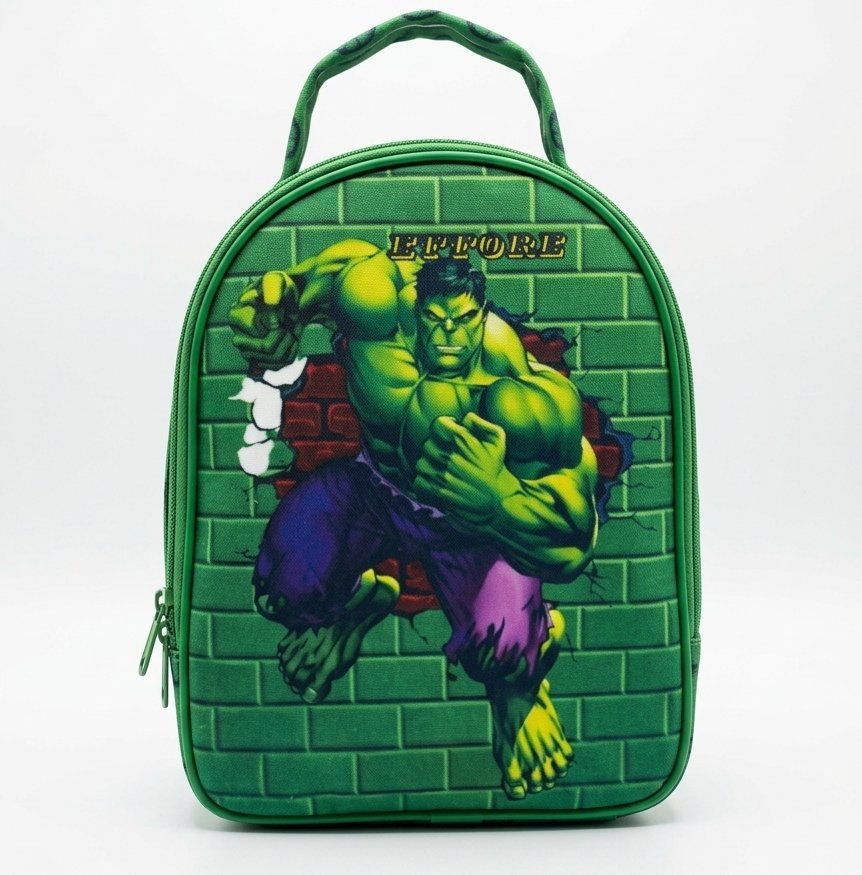 Lo zaino del potente Hulk